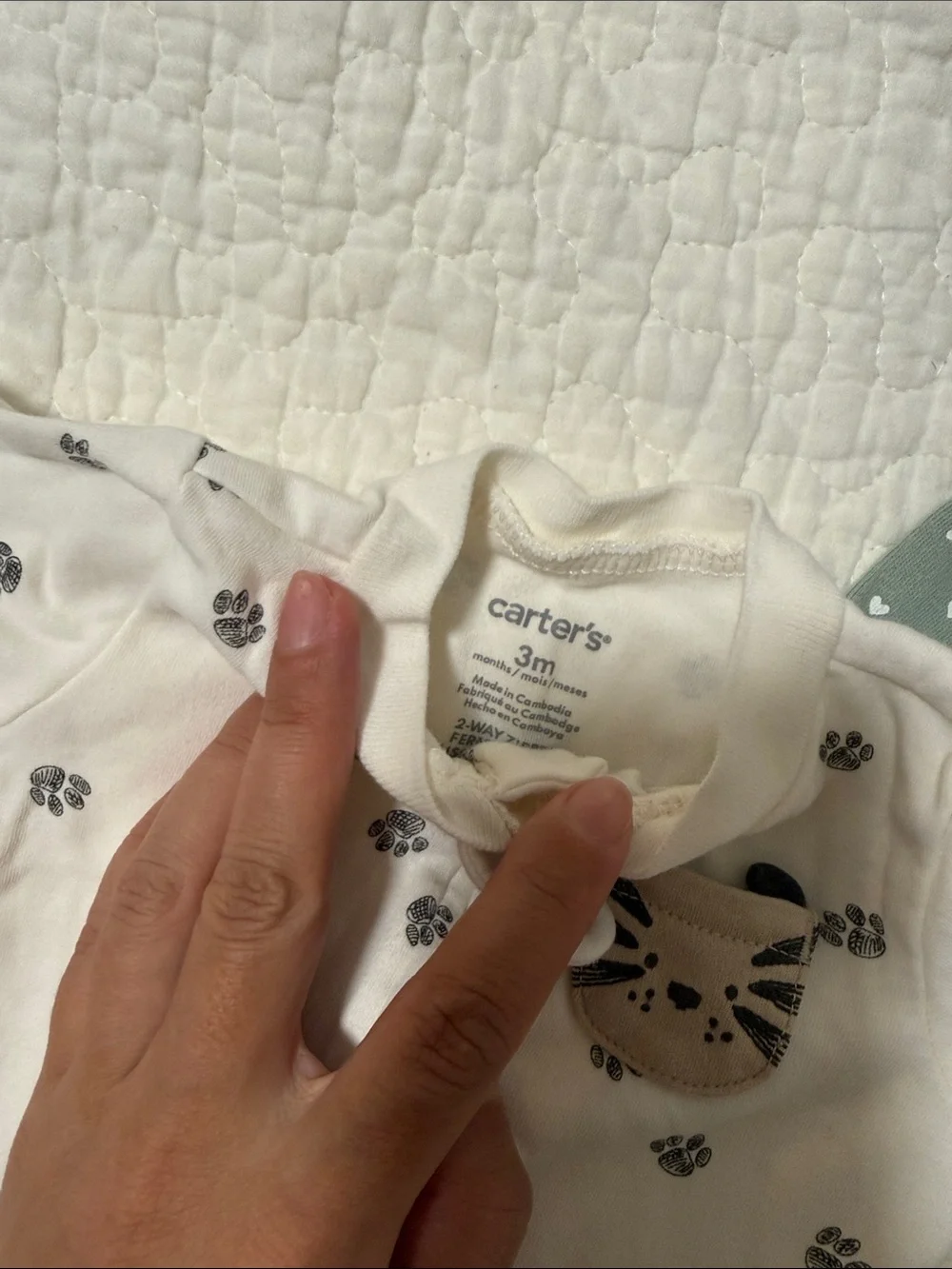 Carters 2 pack bodysuits